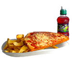 Kids ½ Pizza & Chips 